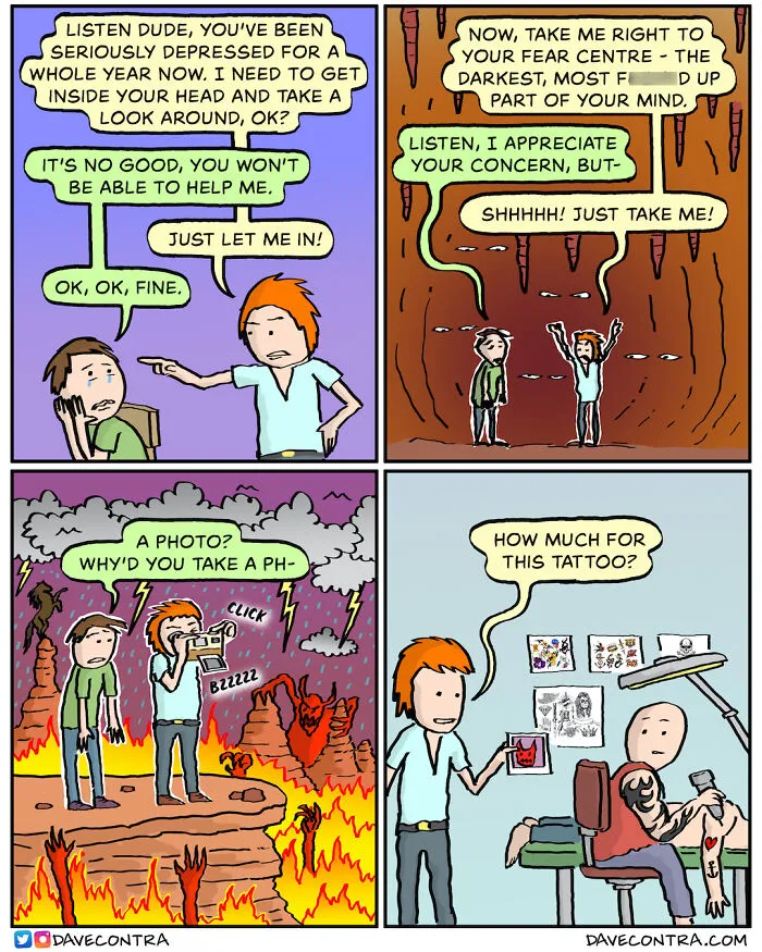 35 Funny, Dark And Twisted New Comics By Dave Contra (New Pics)