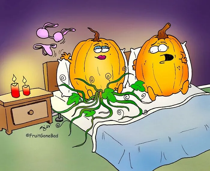 33 Funny And Slightly Inappropriate Comics From ‘Fruit Gone Bad’ (New Pics)
