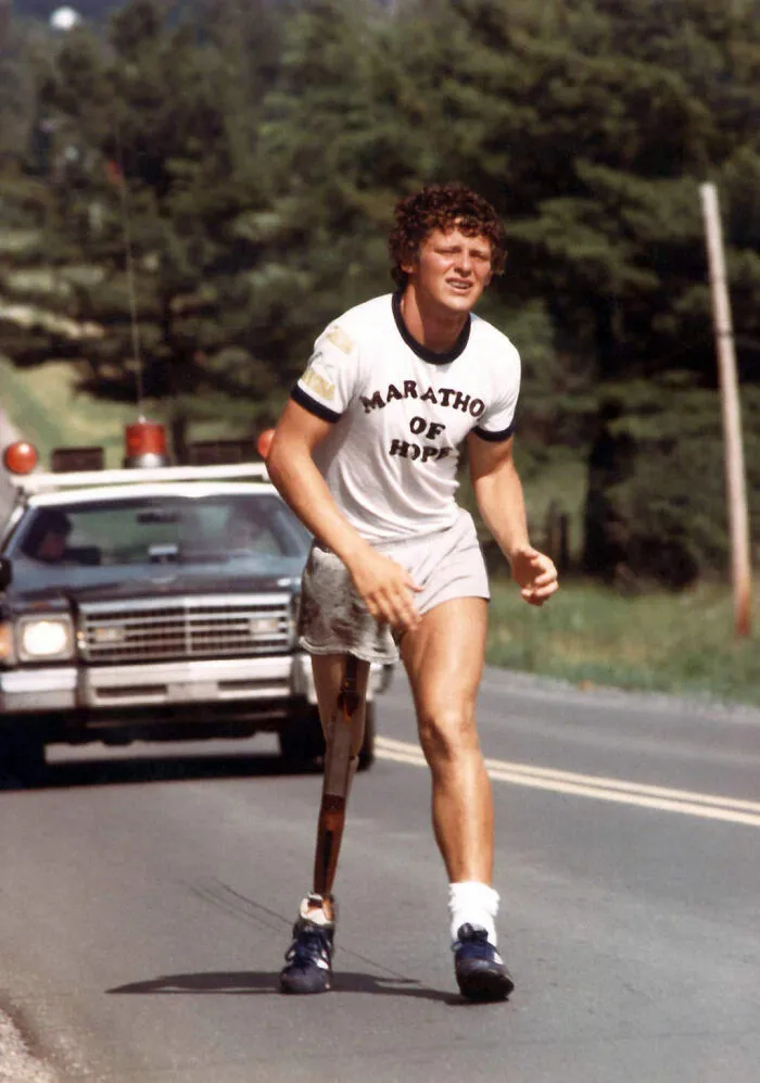 Terry Fox: Hero Who Ran Across Canada To Raise Money For Cancer Research  - 1958 - June 28, 1981