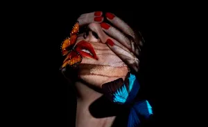 Color In Chrysalis: This Photographer Created A Series Featuring Women And Butterflies