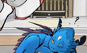 I Created A Heartwarming Webcomic About A Firefighter and His Adorably Difficult Baby Dragon (19 Pics)