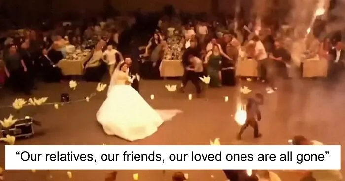 Bride And Groom "No Longer Welcome" In Their Hometown After Wedding Blaze Kills 100+ People