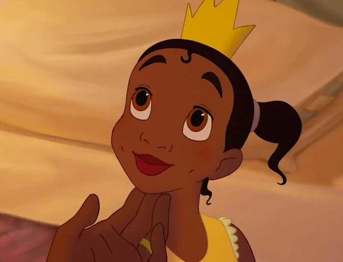 Princess kid Tiana from Princess and the frog