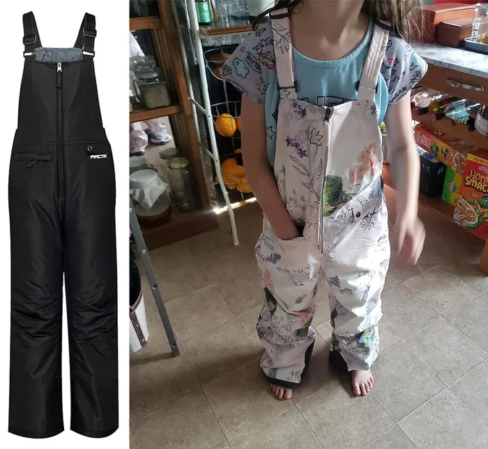 Kids Insulated Snow Bib Overall: Featuring adjustable comfort suspenders for the perfect fit, zippered pockets and brilliant insulation to keep them warm in freezing temperatures, all while ensuring maximum motion and durability for snowy adventures!