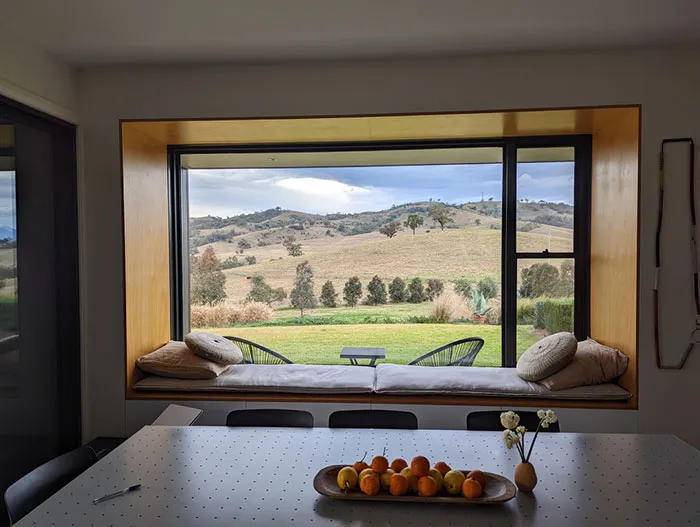 Modern Window Seat Idea For Living Room