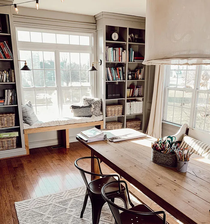 Mini Library For Home Office