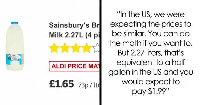 Woman Breaks Down Price Difference Of Food Between UK And US, Goes Viral