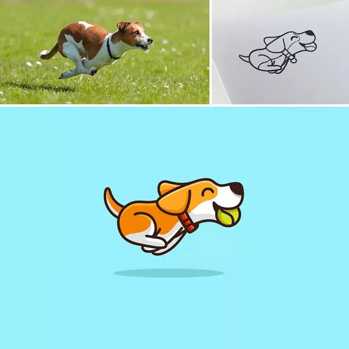“Inspirations Could Come From Everywhere”: 35 Cute Illustrations By This Logo Designer (New Pics)