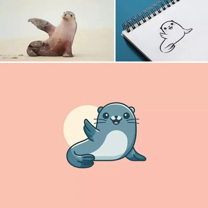 “Inspirations Could Come From Everywhere”: 35 Cute Illustrations By This Logo Designer (New Pics)