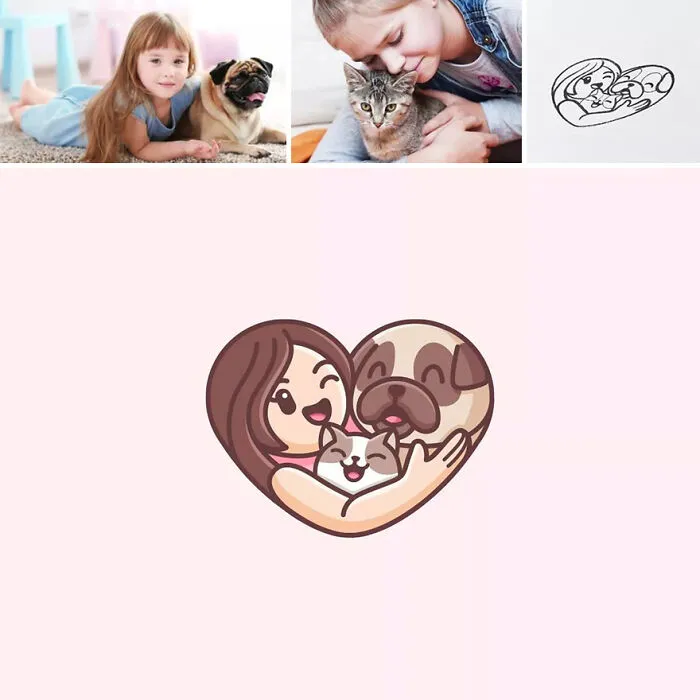 “Inspirations Could Come From Everywhere”: 35 Cute Illustrations By This Logo Designer (New Pics)