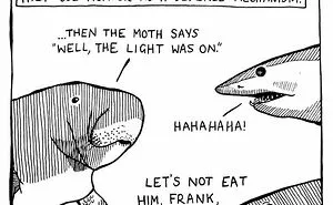 40 New Comics That Depict The Snarky Conversations Between Sharks And Other Aquatic Life