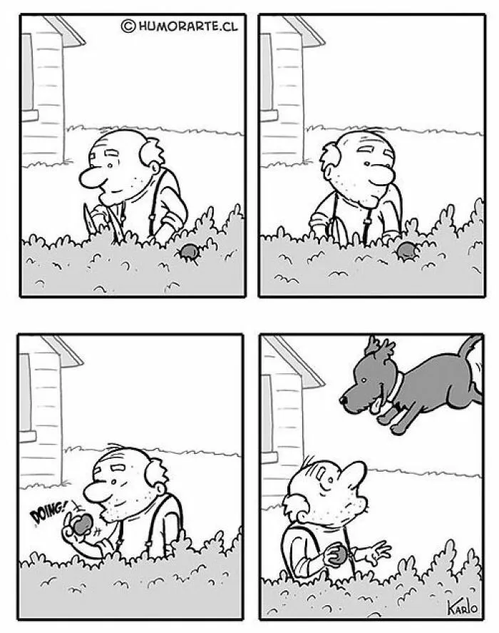 Este dibujante chileno hace divertidos cómics sin usar ni una palabra (40 viñetas nuevas)