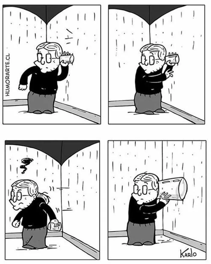 Este dibujante chileno hace divertidos cómics sin usar ni una palabra (40 viñetas nuevas)