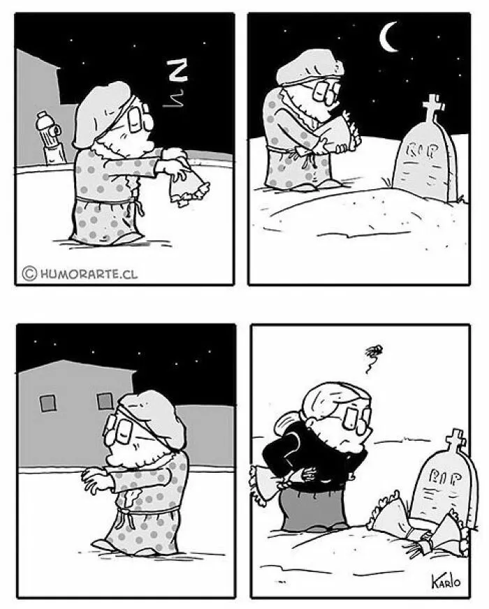 Este dibujante chileno hace divertidos cómics sin usar ni una palabra (40 viñetas nuevas)