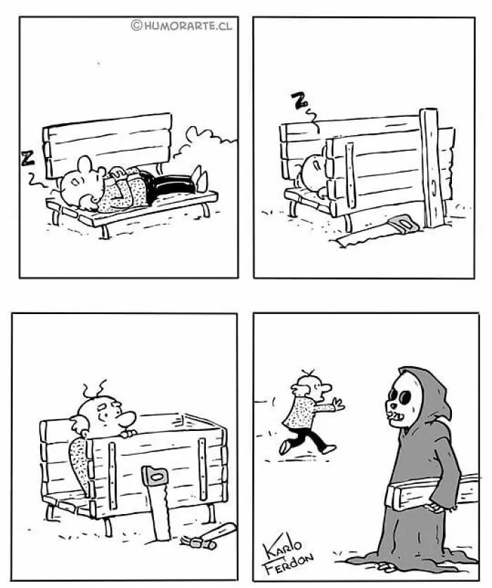 Este dibujante chileno hace divertidos cómics sin usar ni una palabra (40 viñetas nuevas)
