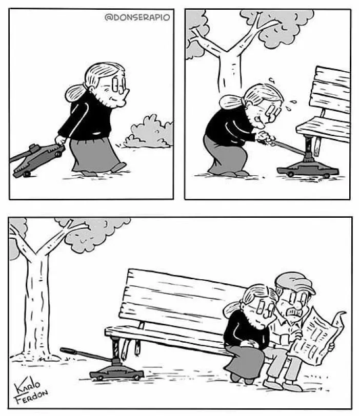Este dibujante chileno hace divertidos cómics sin usar ni una palabra (40 viñetas nuevas)