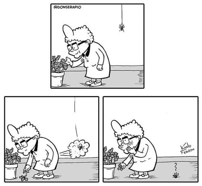 Este dibujante chileno hace divertidos cómics sin usar ni una palabra (40 viñetas nuevas)
