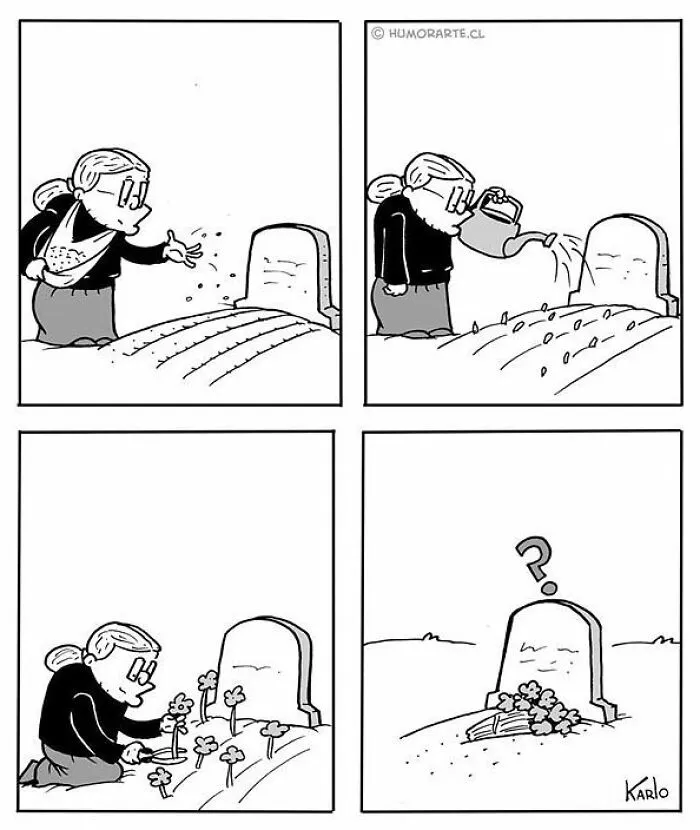 Este dibujante chileno hace divertidos cómics sin usar ni una palabra (40 viñetas nuevas)