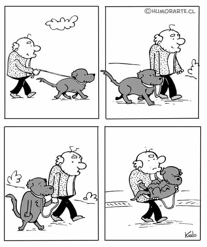 Este dibujante chileno hace divertidos cómics sin usar ni una palabra (40 viñetas nuevas)
