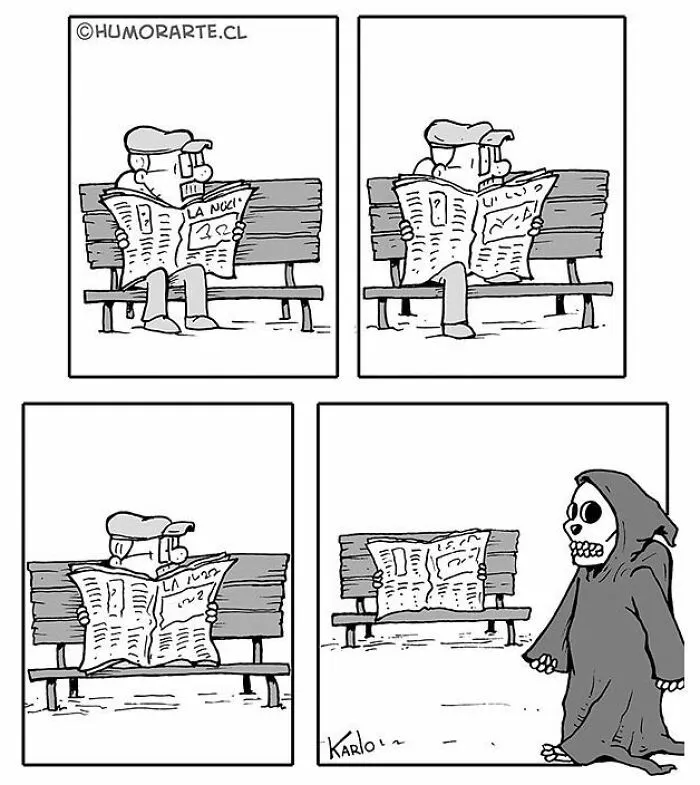 Este dibujante chileno hace divertidos cómics sin usar ni una palabra (40 viñetas nuevas)