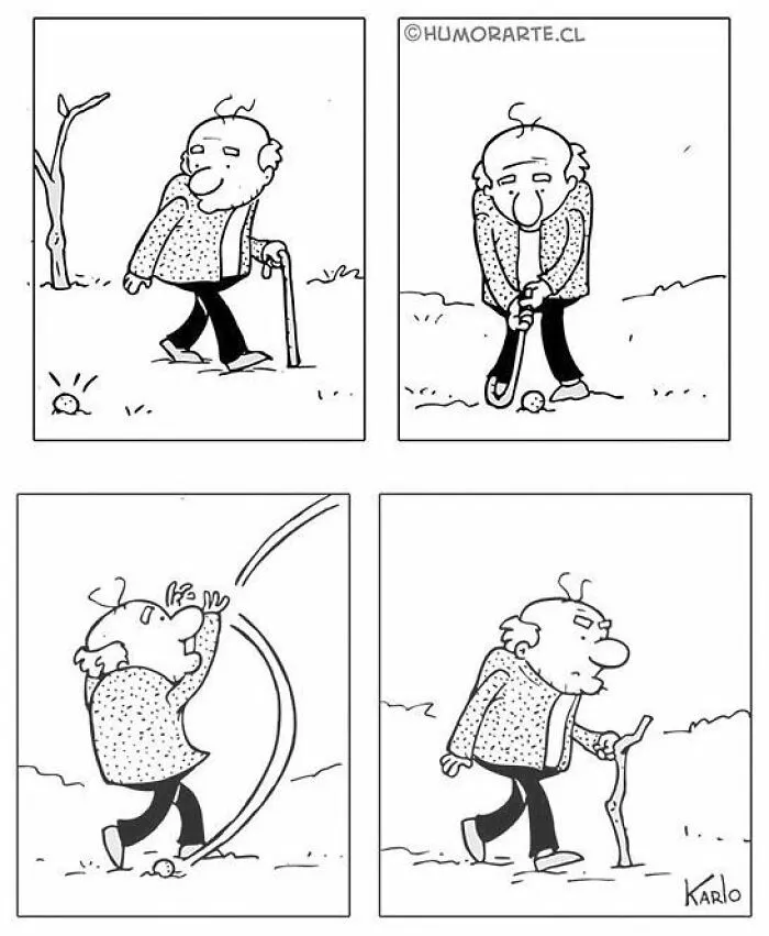 Este dibujante chileno hace divertidos cómics sin usar ni una palabra (40 viñetas nuevas)
