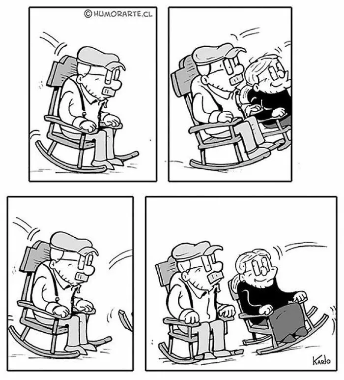 Este dibujante chileno hace divertidos cómics sin usar ni una palabra (40 viñetas nuevas)