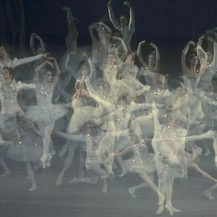 Fotografía estroboscópica del ballet de Nueva York, 1967. Foto de Gjon Mili
