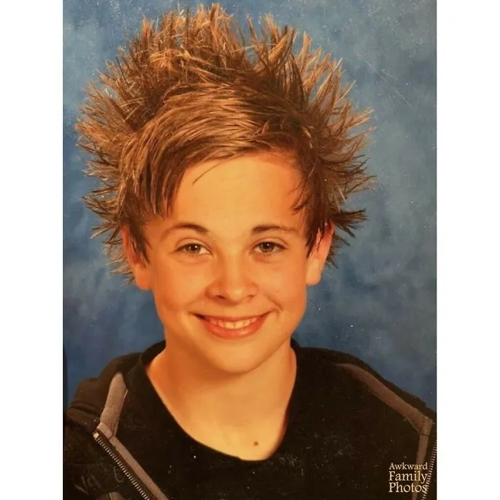Foto de mi novio cuando era adolescente