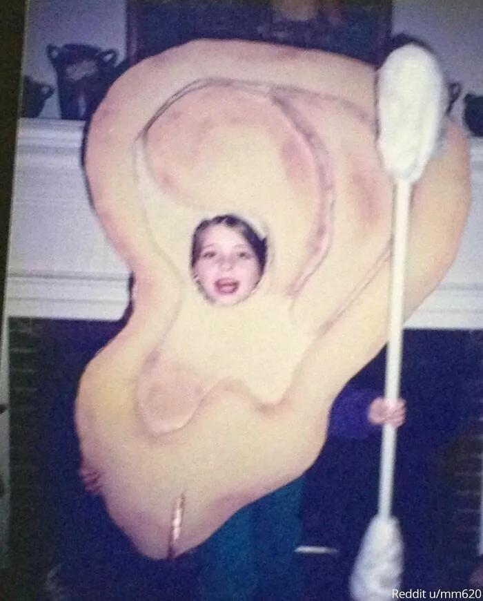 Quería ser una oreja por Halloween