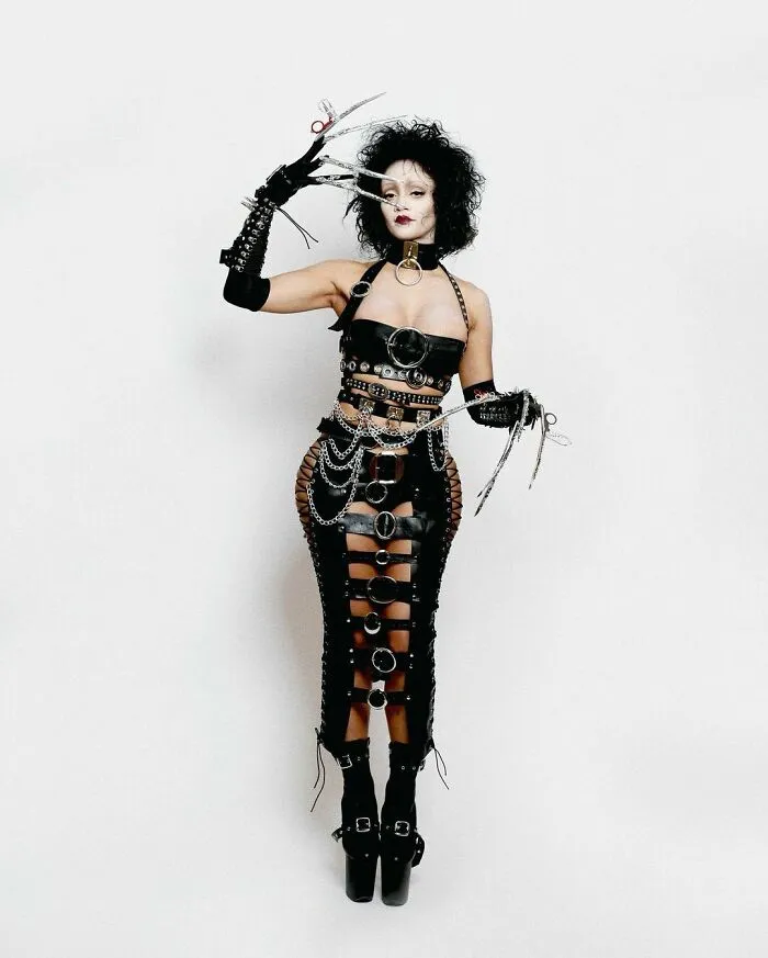 Saweetie As Edwards Scissorhands
