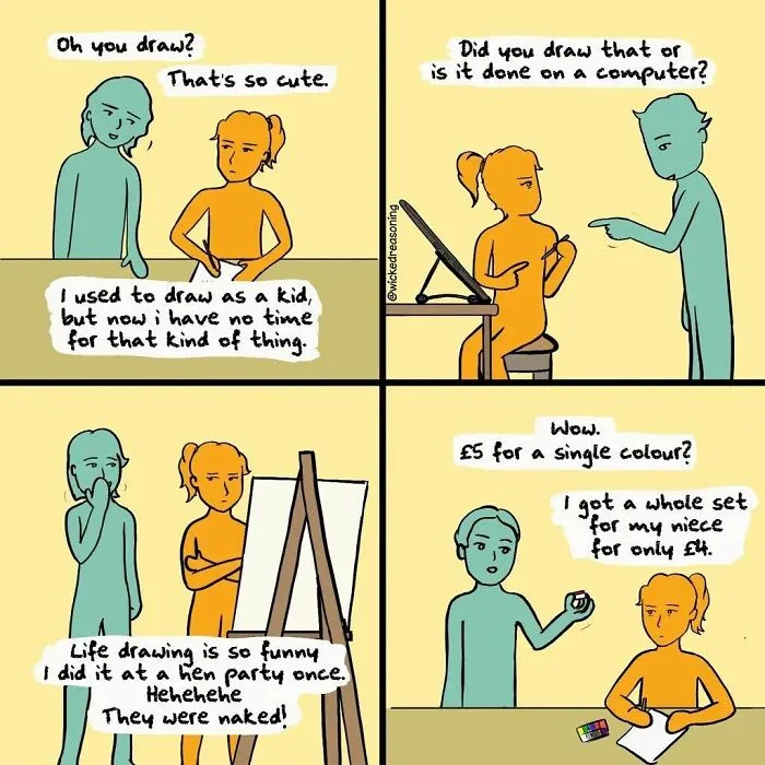 30 Comics On My Life, Art, And Daily Annoyances