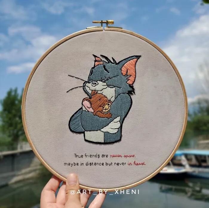 I Am An Embroidery Artist Who Captures Entire Landscapes And People's Portraits In My Artworks (25 Pics)