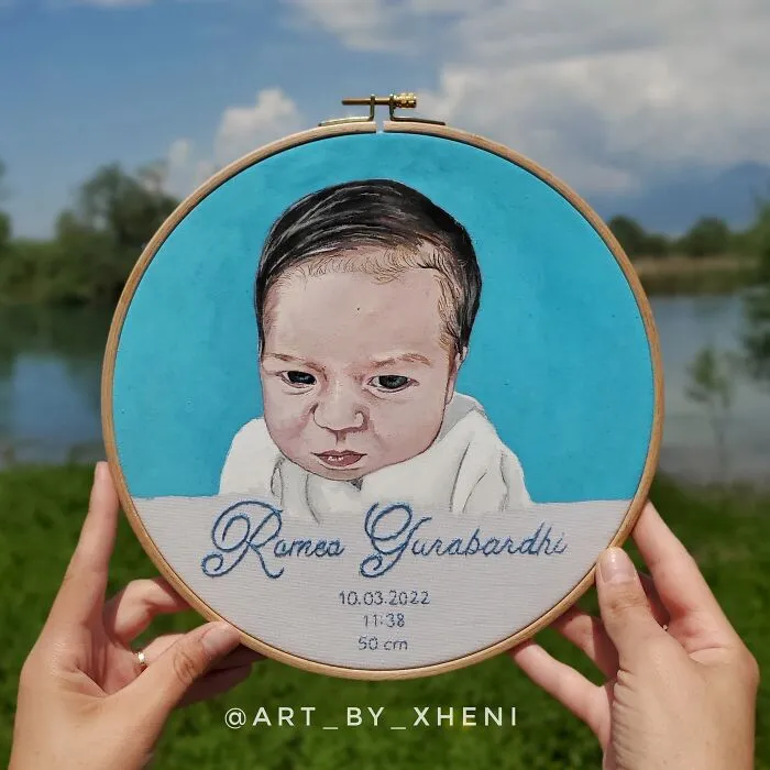 I Am An Embroidery Artist Who Captures Entire Landscapes And People's Portraits In My Artworks (25 Pics)