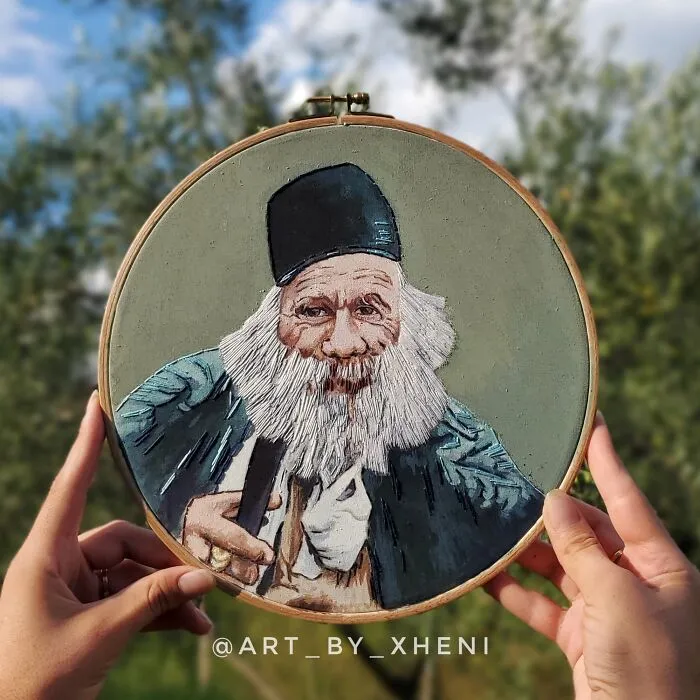 I Am An Embroidery Artist Who Captures Entire Landscapes And People's Portraits In My Artworks (25 Pics)