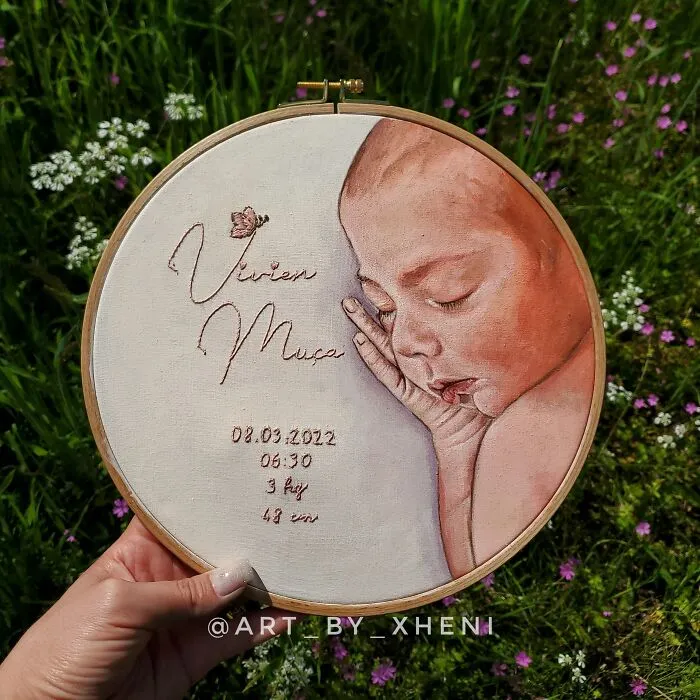 I Am An Embroidery Artist Who Captures Entire Landscapes And People's Portraits In My Artworks (25 Pics)