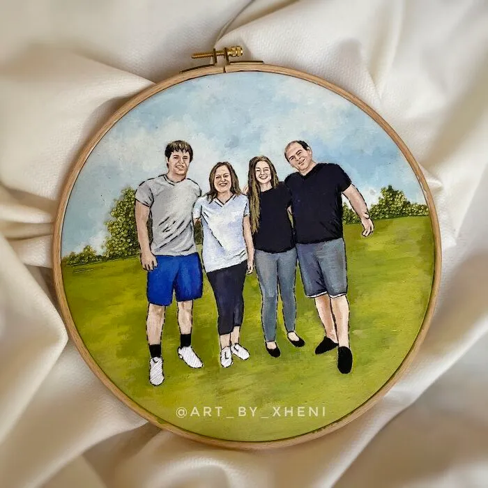 I Am An Embroidery Artist Who Captures Entire Landscapes And People's Portraits In My Artworks (25 Pics)