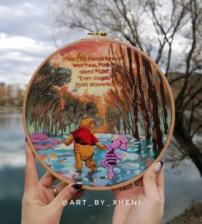 I Am An Embroidery Artist Who Captures Entire Landscapes And People's Portraits In My Artworks (25 Pics)