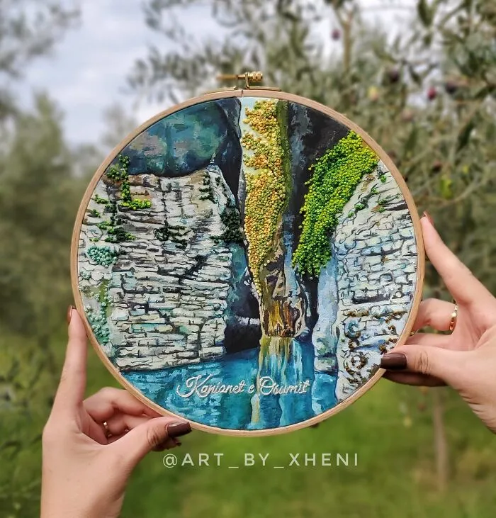 I Am An Embroidery Artist Who Captures Entire Landscapes And People's Portraits In My Artworks (25 Pics)