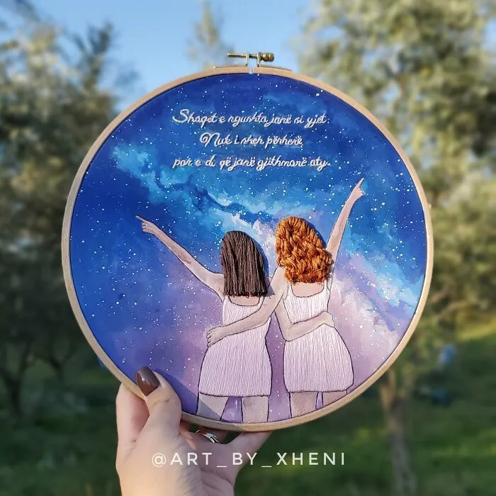 I Am An Embroidery Artist Who Captures Entire Landscapes And People's Portraits In My Artworks (25 Pics)