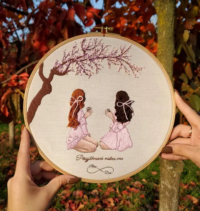I Am An Embroidery Artist Who Captures Entire Landscapes And People's Portraits In My Artworks (25 Pics)