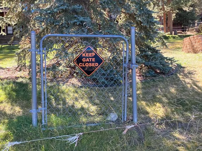 Just The Gate By Itself
