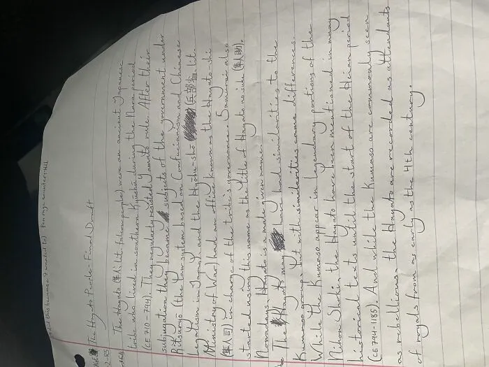 It’s Not Done Yet And My Writing Was Not The Best That Day :/