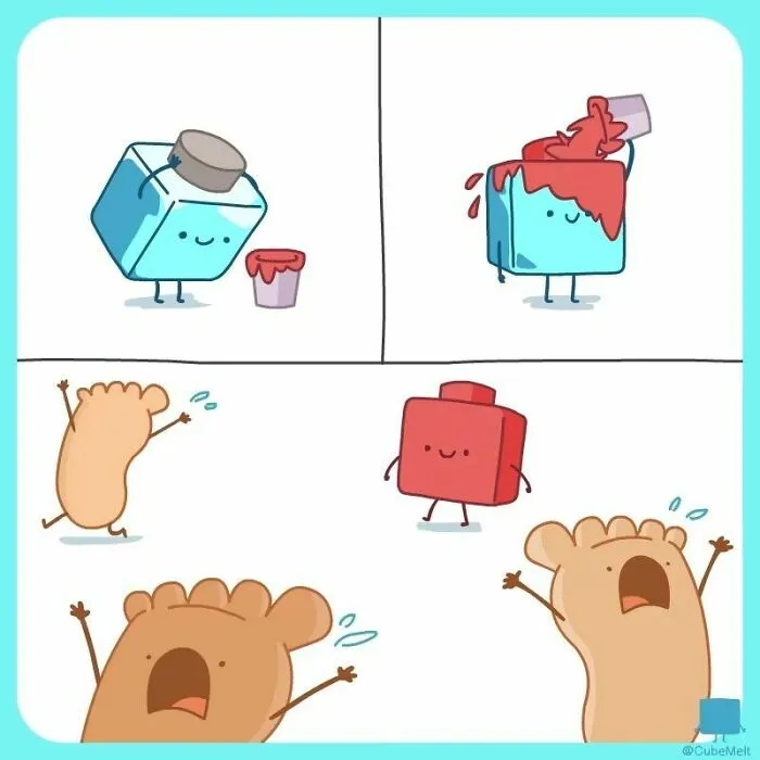 30 Of The Newest Comics This Artist Made About The Struggles Of An Ice Cube