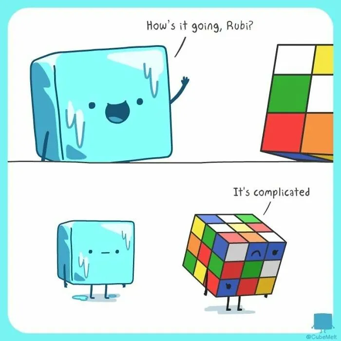 30 Of The Newest Comics This Artist Made About The Struggles Of An Ice Cube