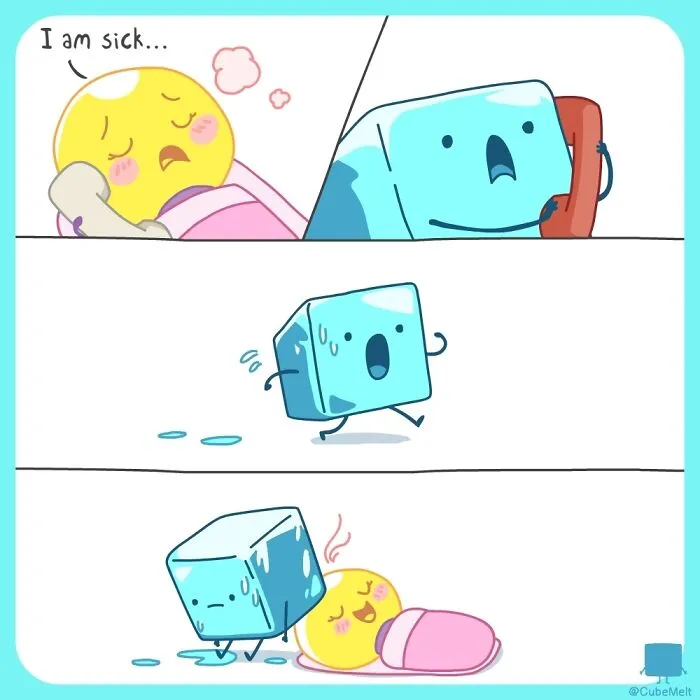 30 Of The Newest Comics This Artist Made About The Struggles Of An Ice Cube