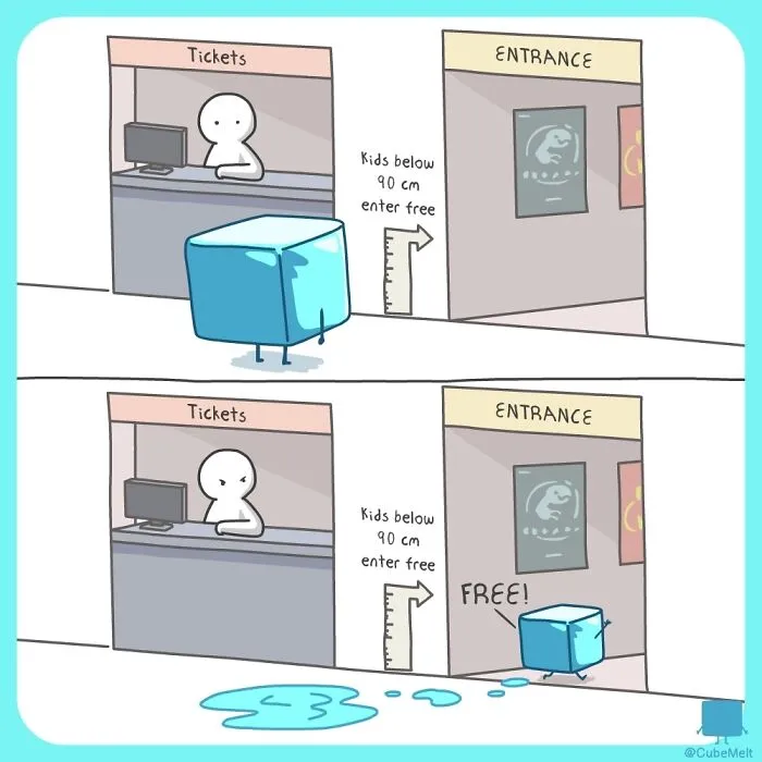 30 Of The Newest Comics This Artist Made About The Struggles Of An Ice Cube