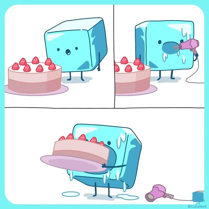 30 Of The Newest Comics This Artist Made About The Struggles Of An Ice Cube