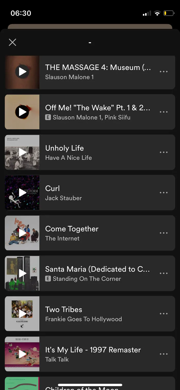 Newest Playlist