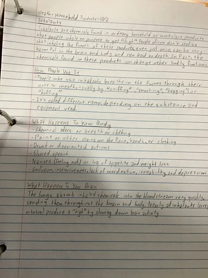 Health Notes (I Just Realized That I Spelled Health Wrong In The Title. Oops.)