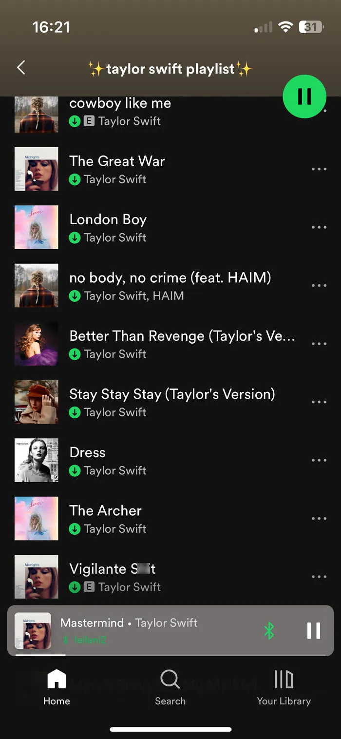 Random Section Of My 9h 37m Playlist 💖